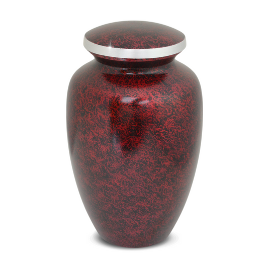 Velvet Aluminum Urn