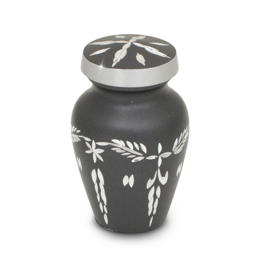 Diamond Pewter Keepsake Urn